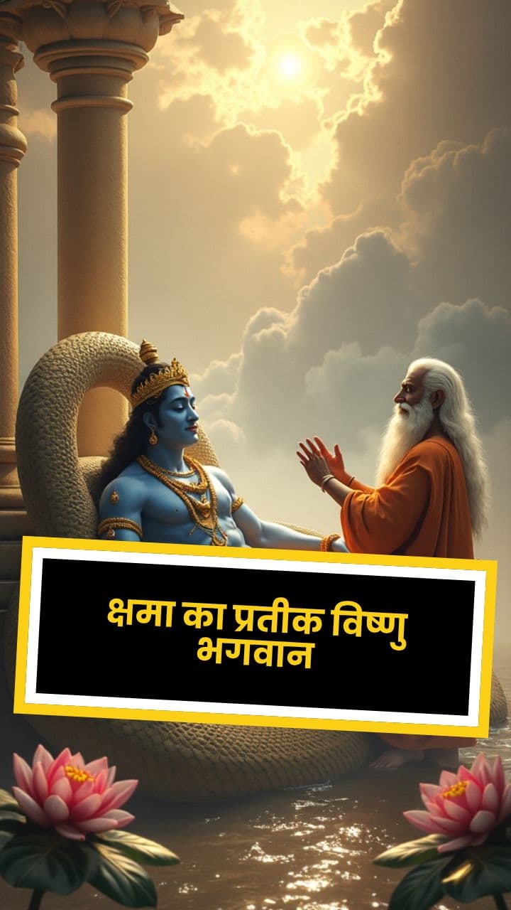 क्षमा का प्रतीक विष्णु भगवान