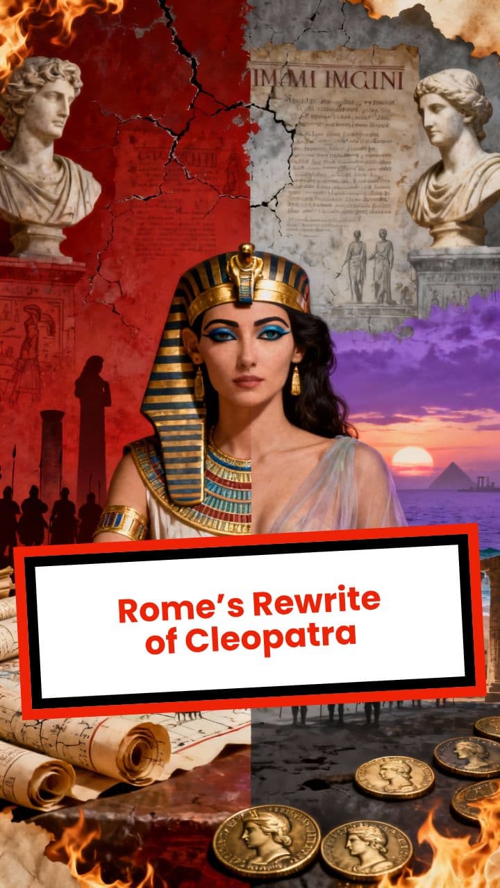Rome’s Rewrite of Cleopatra