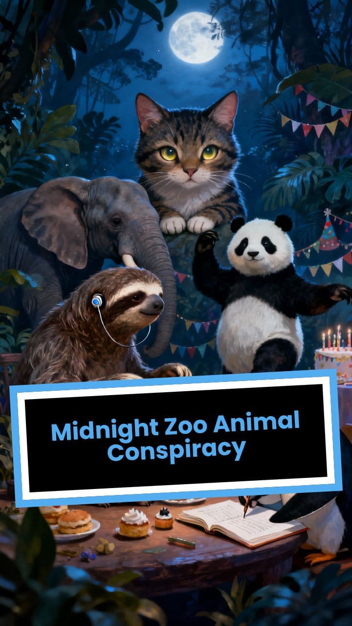 Midnight Zoo Animal Conspiracy