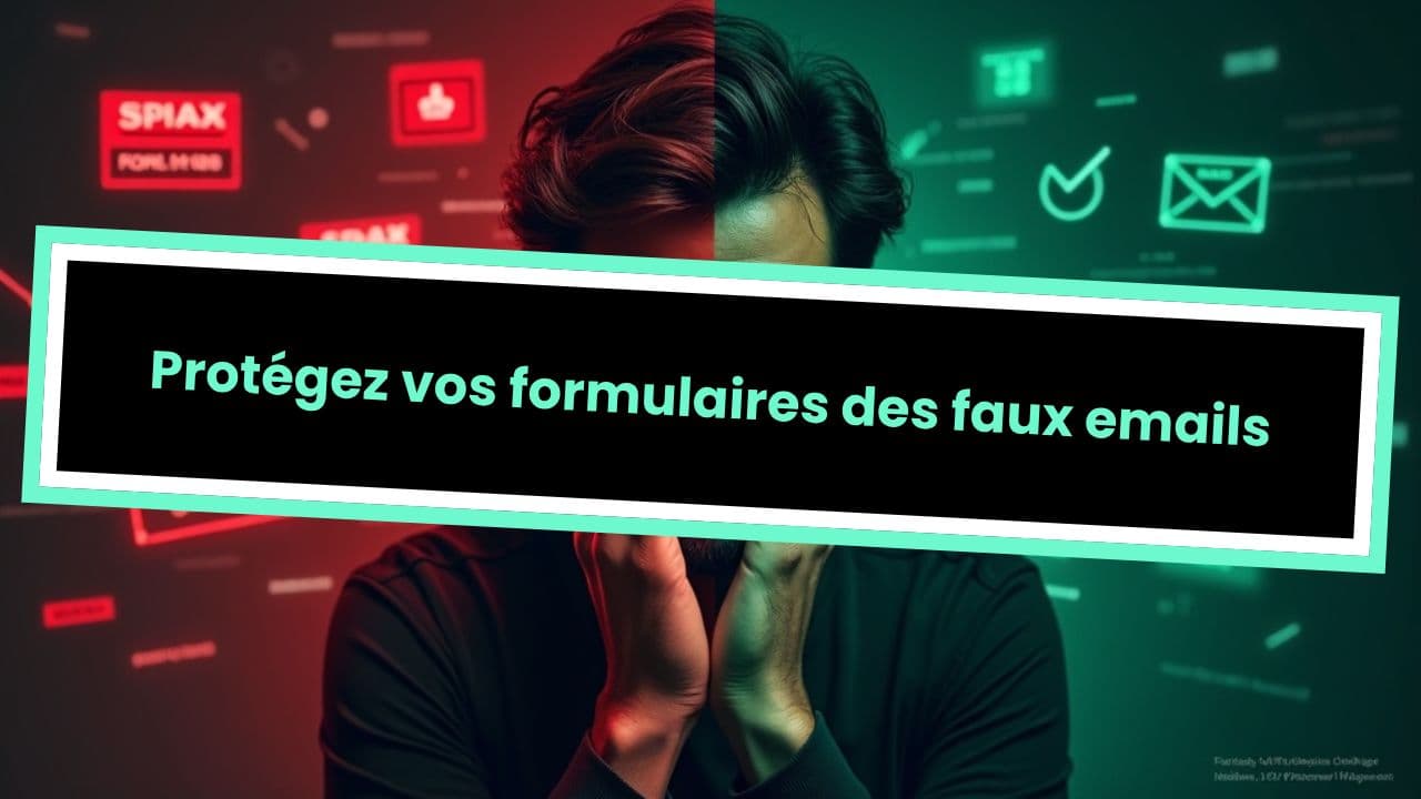 Protégez vos formulaires des faux emails