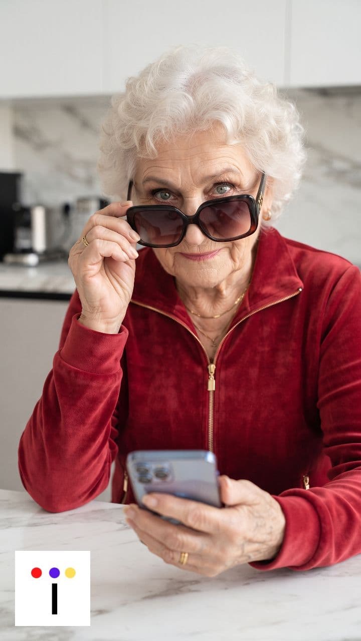Grandma Found the New Internet