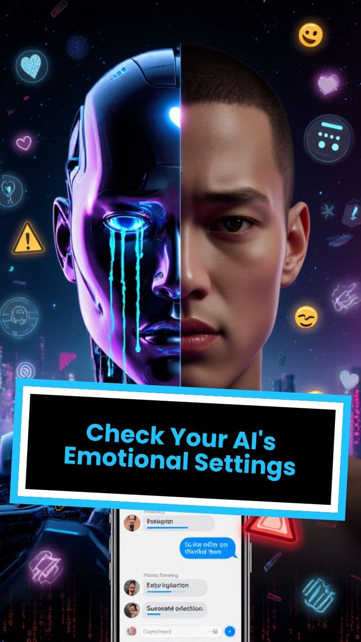 Check Your AI's Emotional Settings