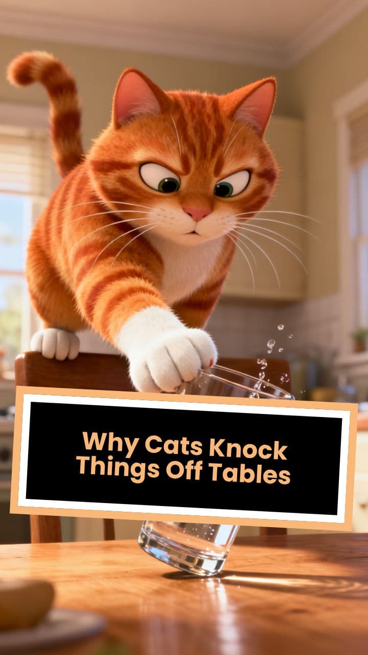 Why Your Cat Knocks Things Over