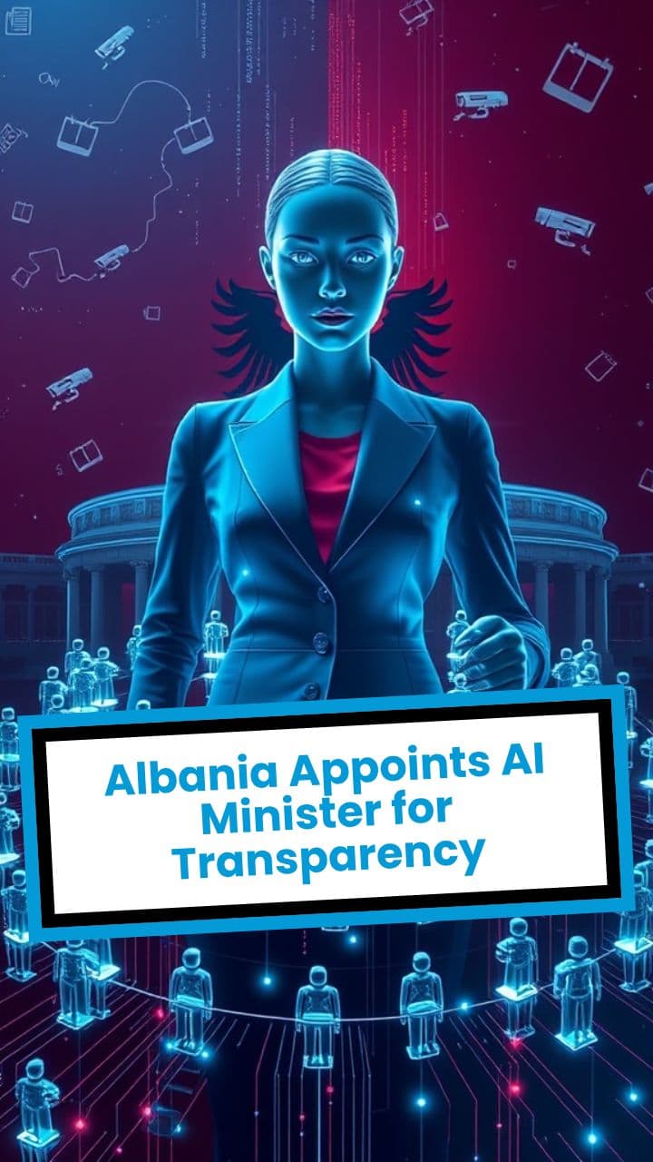 Albania Appoints AI Minister for Transparency