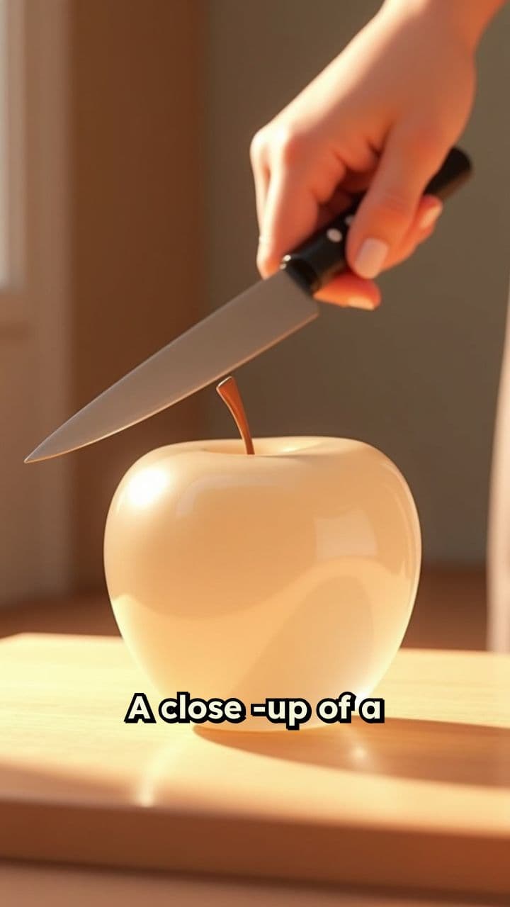 Elegant Glass Fruit ASMR Experience