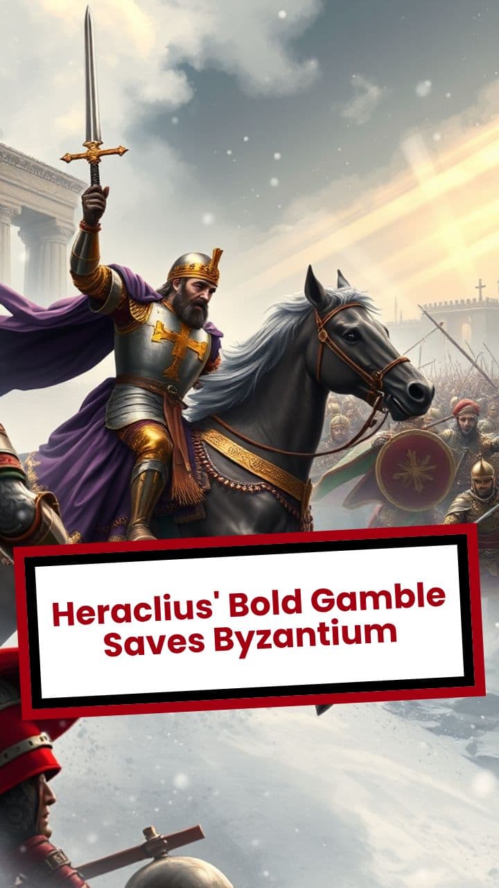 Heraclius' Bold Gamble Saves Byzantium