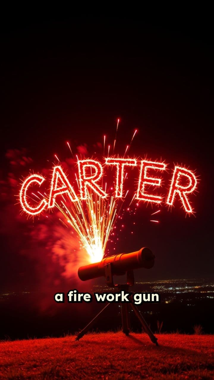 CARTER Firework Display
