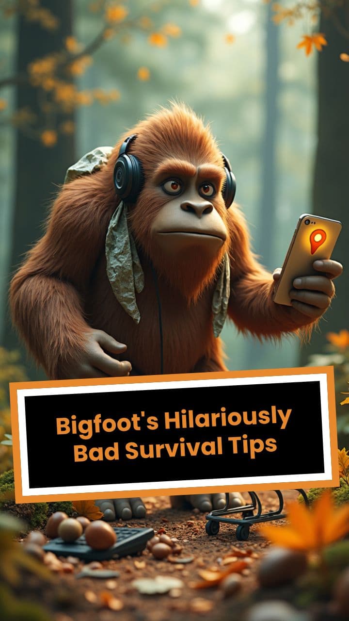 Bigfoot's Hilariously Bad Survival Tips