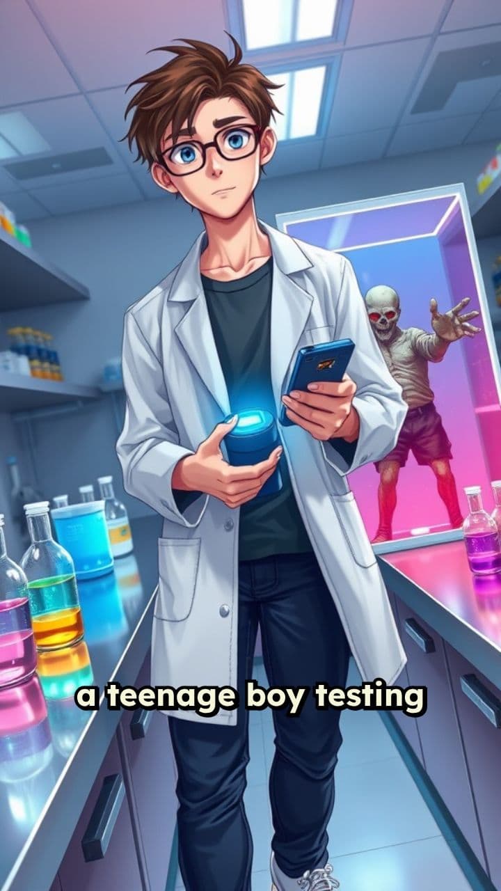 Zombie Lab Experimentation by a Teenager