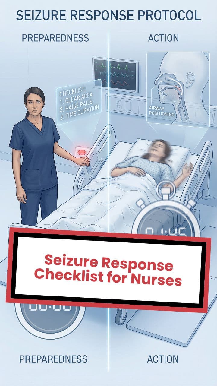 Seizure Response Checklist for Nurses