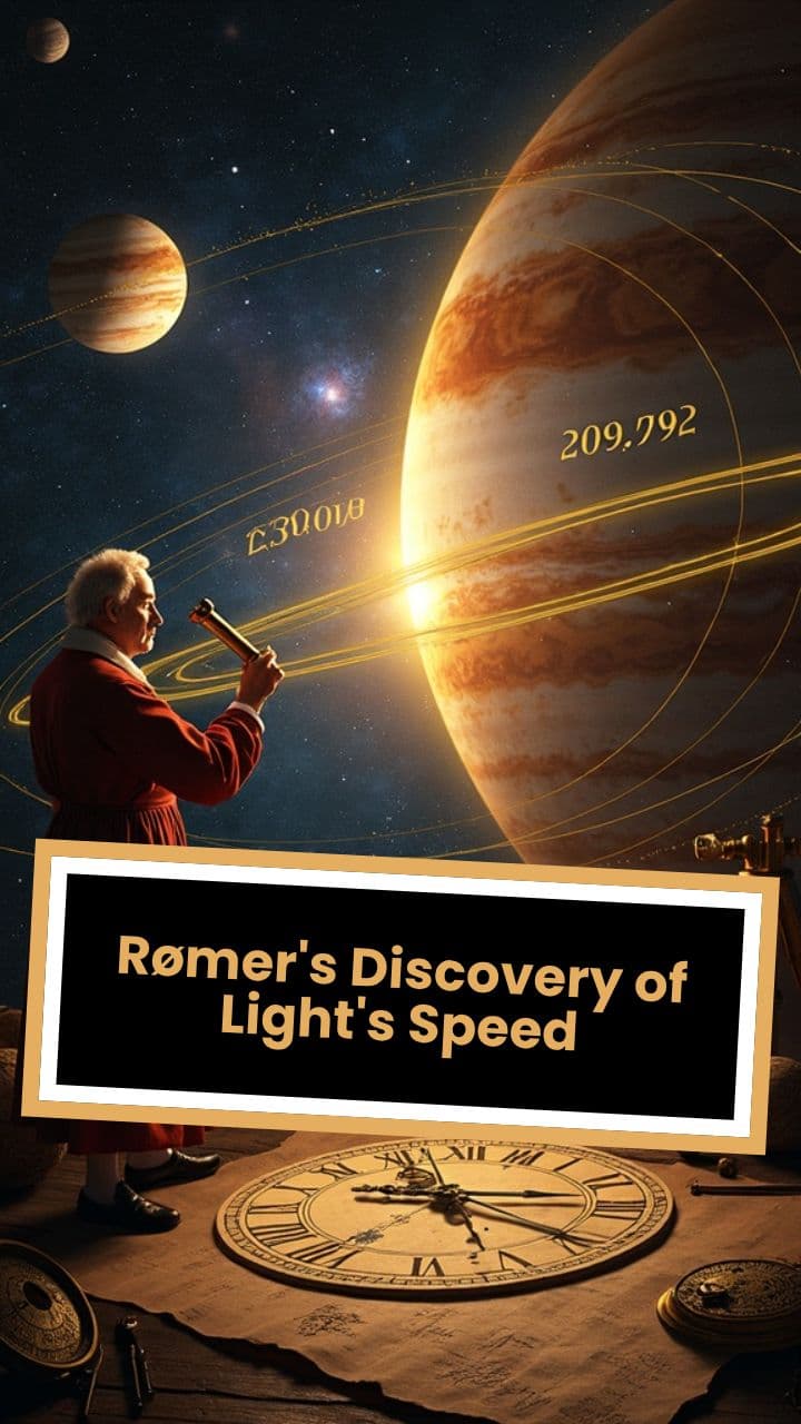Rømer's Discovery of Light's Speed