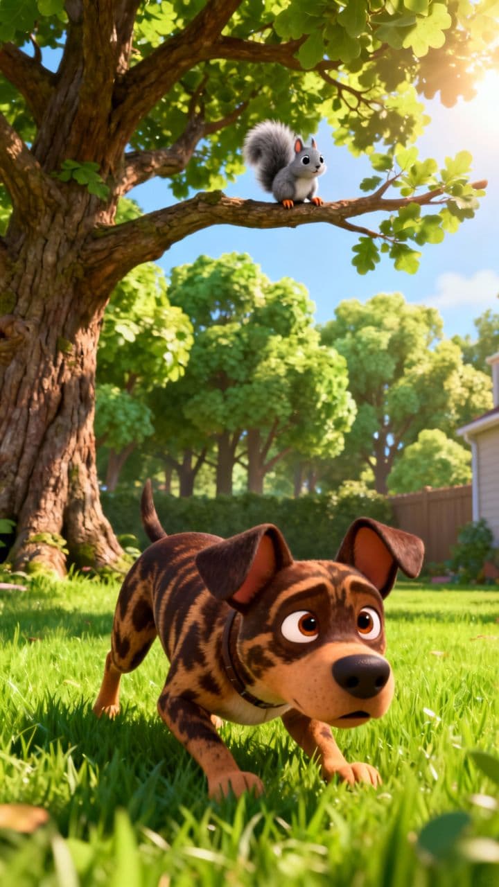 The Squirrel's Taunt