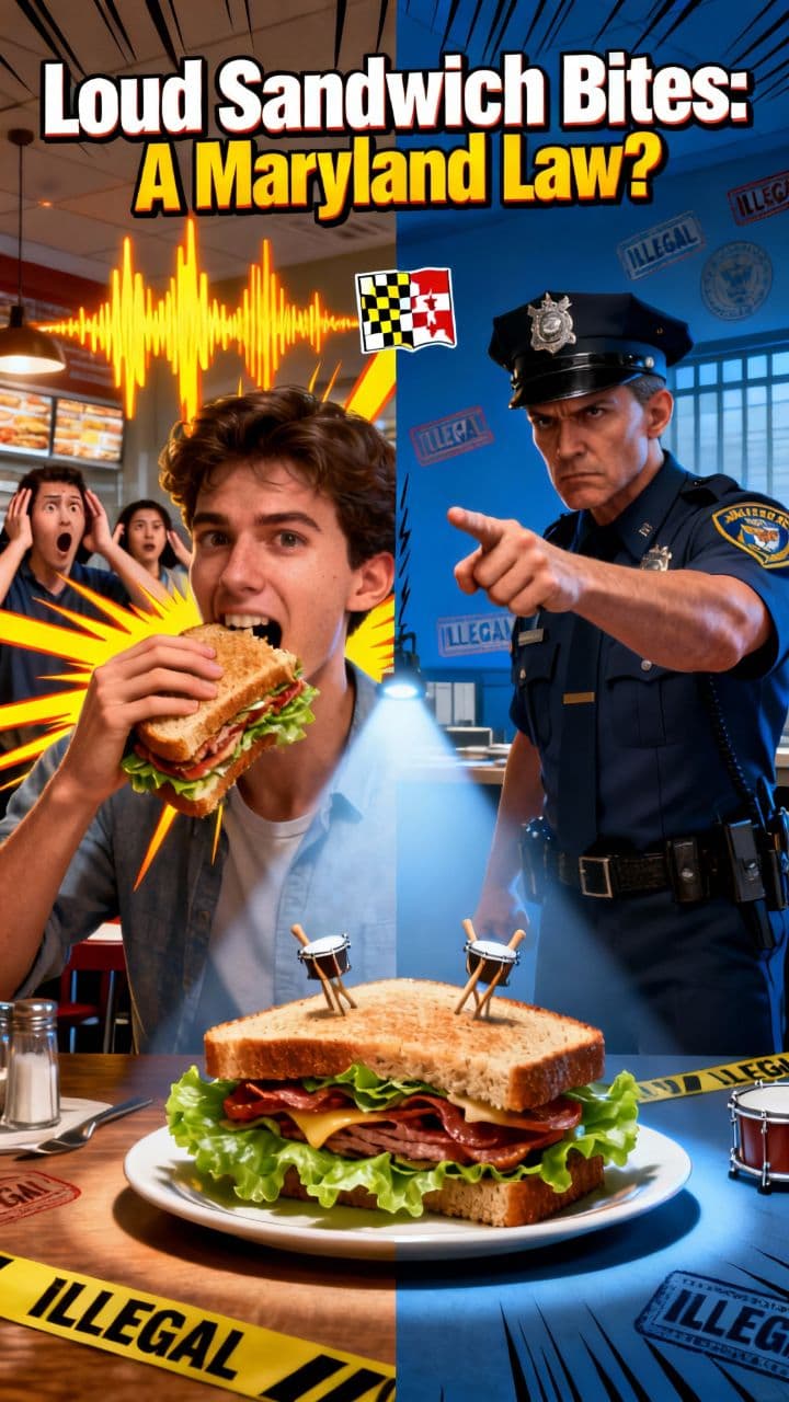 Loud Sandwich Bites: A Maryland Law?