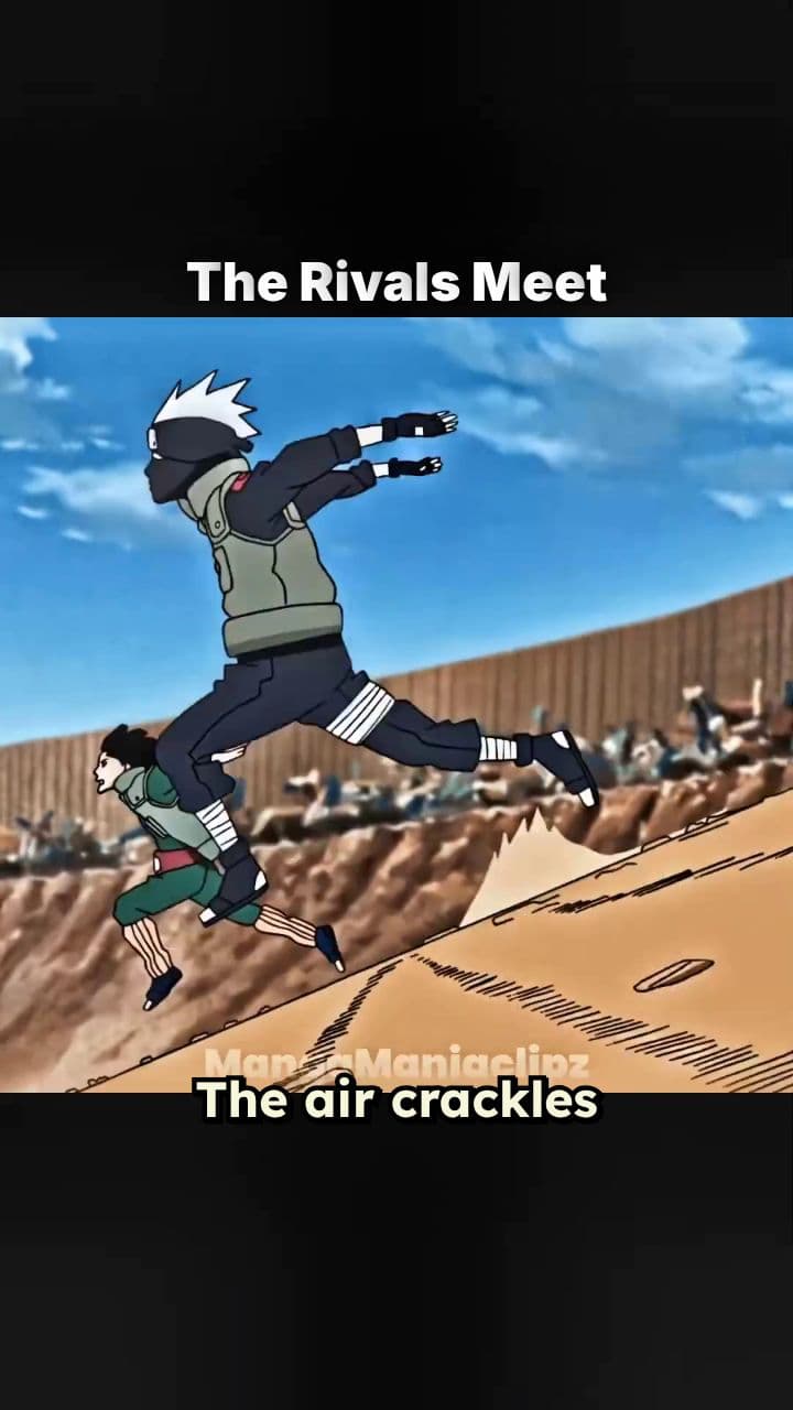 Guy vs. Kakashi Speed Showdown
