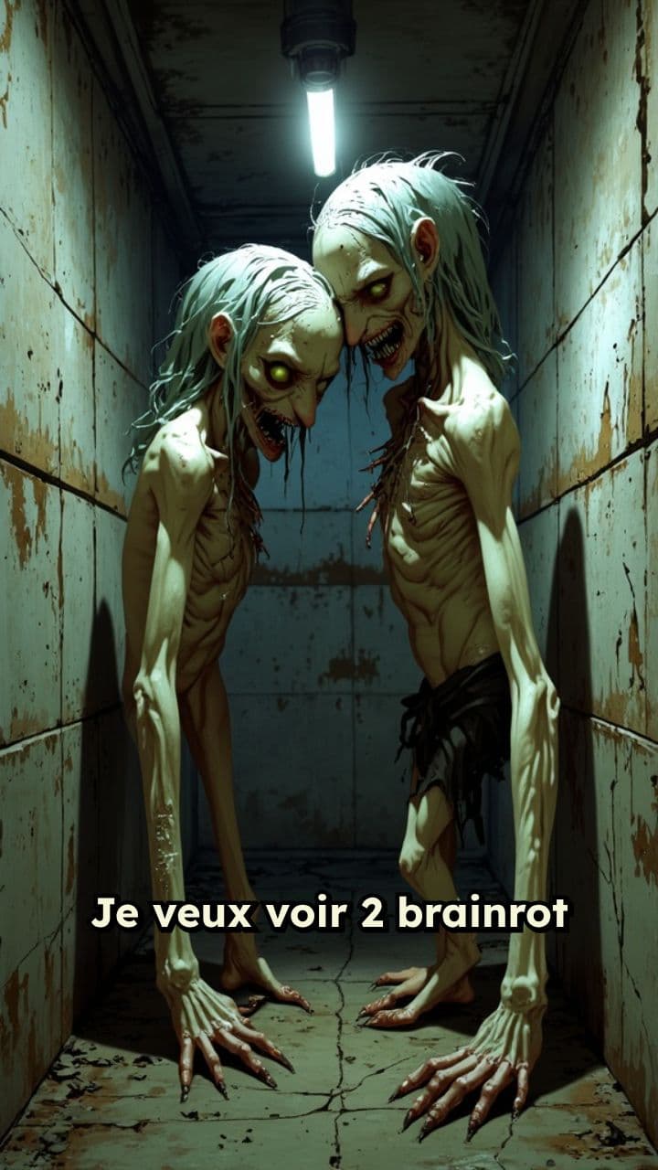 Brainrots en collision et évanouissement