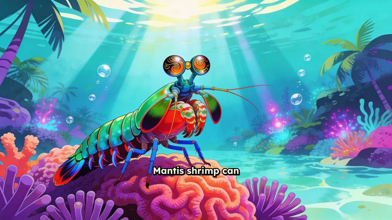 Mantis Shrimp: Super Vision and Punch