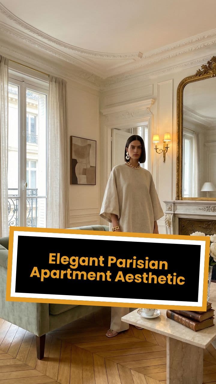 Elegant Parisian Apartment Aesthetic