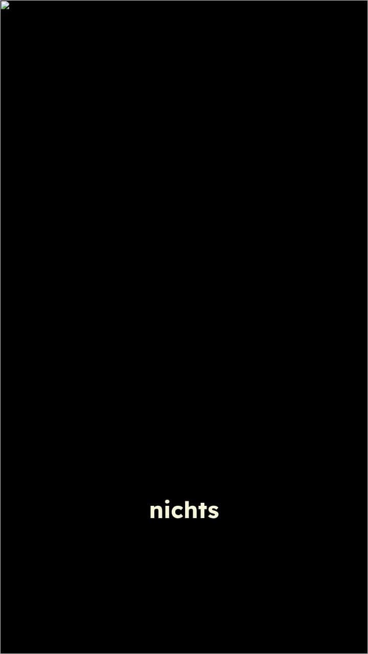 nichts