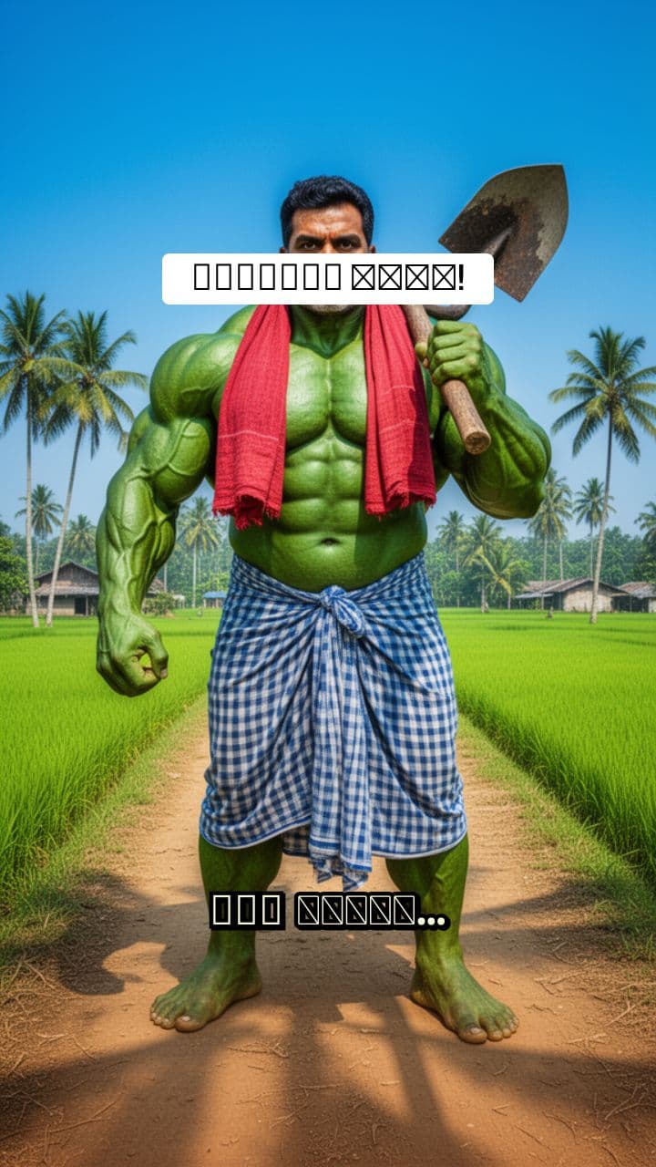 The Bangladeshi Hulk Farmer