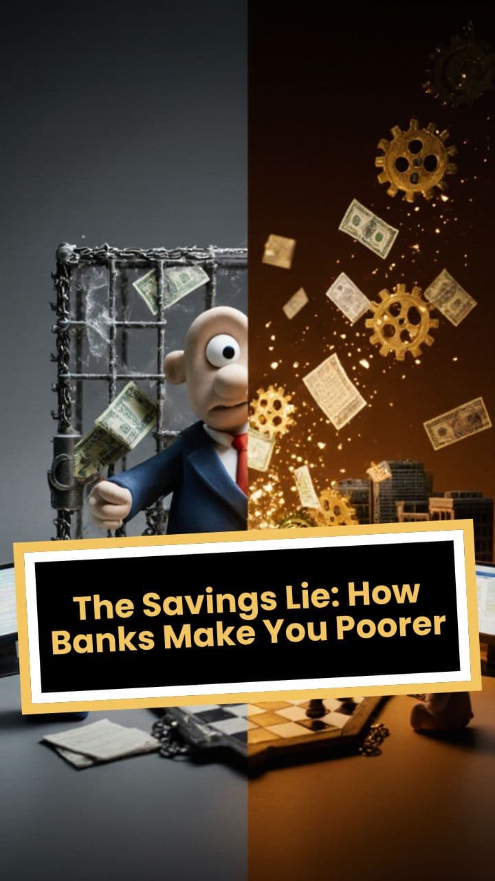 The Savings Lie: How Banks Make You Poorer