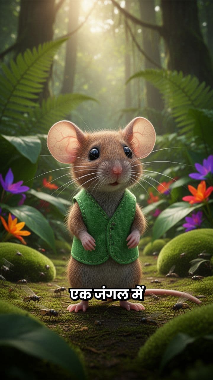 चतुर चिंटू और अभिमानी शेर