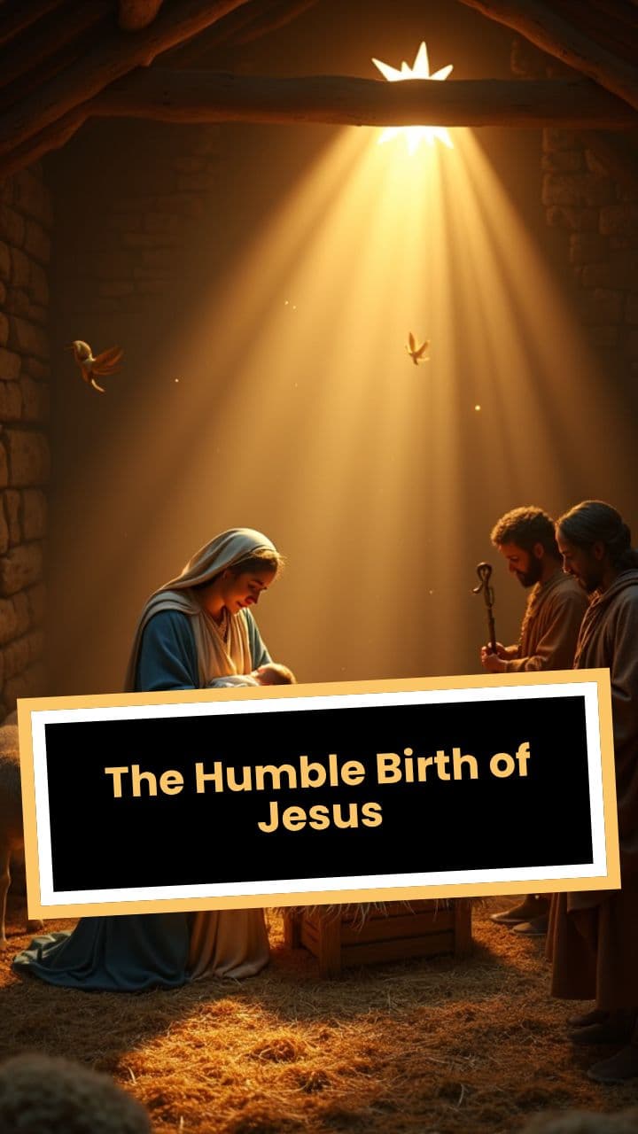 The Humble Birth of Jesus