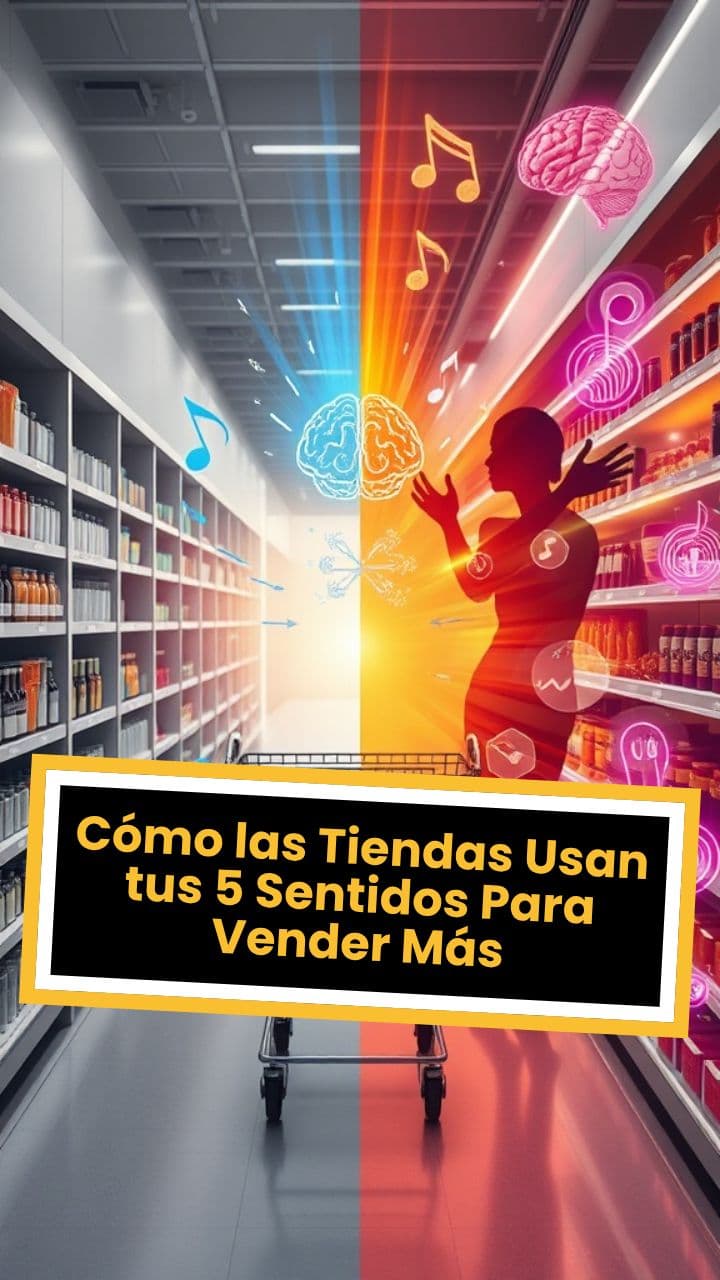 Cómo las Tiendas Usan tus 5 Sentidos Para Vender Más