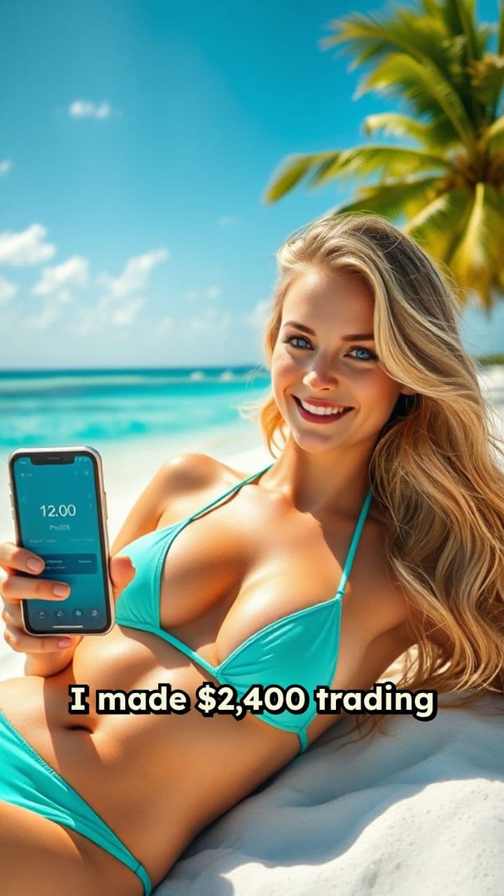 Trading Gold from the Beach