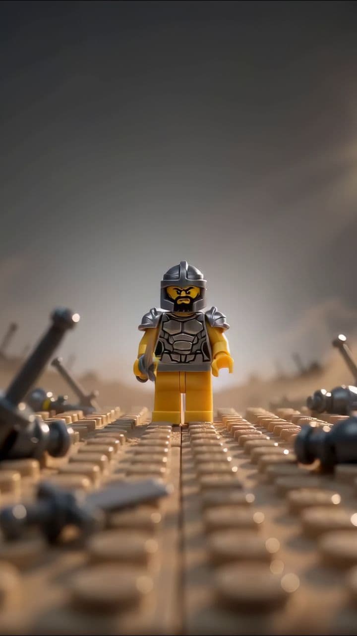 Lego David and Goliath