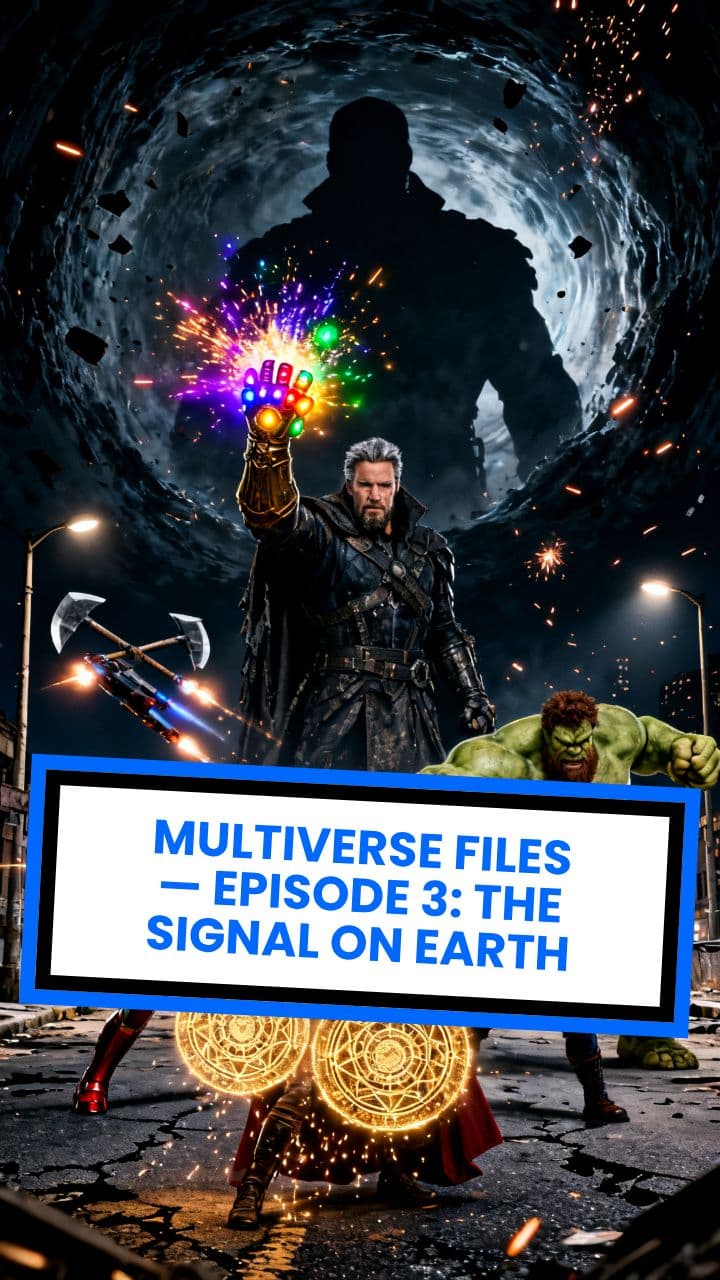 MULTIVERSE FILES — EPISODE 3: THE SIGNAL ON EARTH