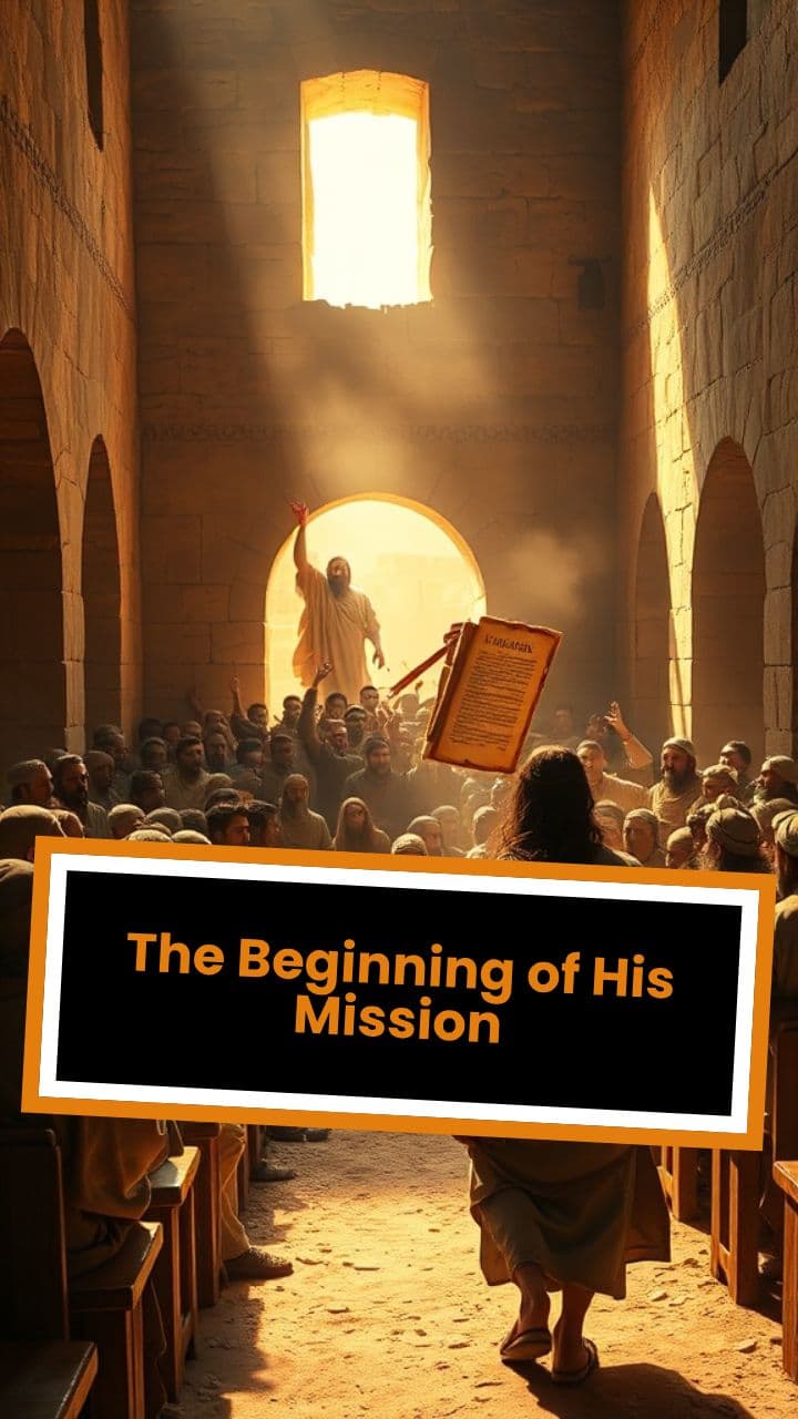 The Beginning of His Mission