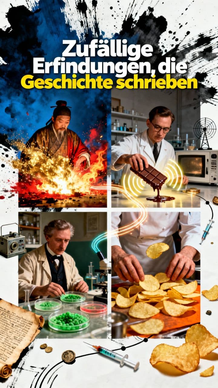 Zufällige Erfindungen, die Geschichte schrieben
