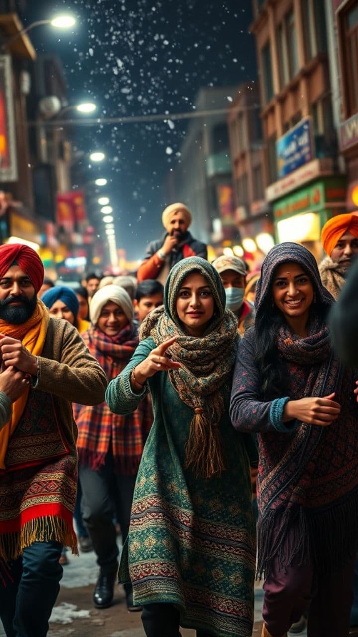 सर्दी दी मस्ती ते हंसी