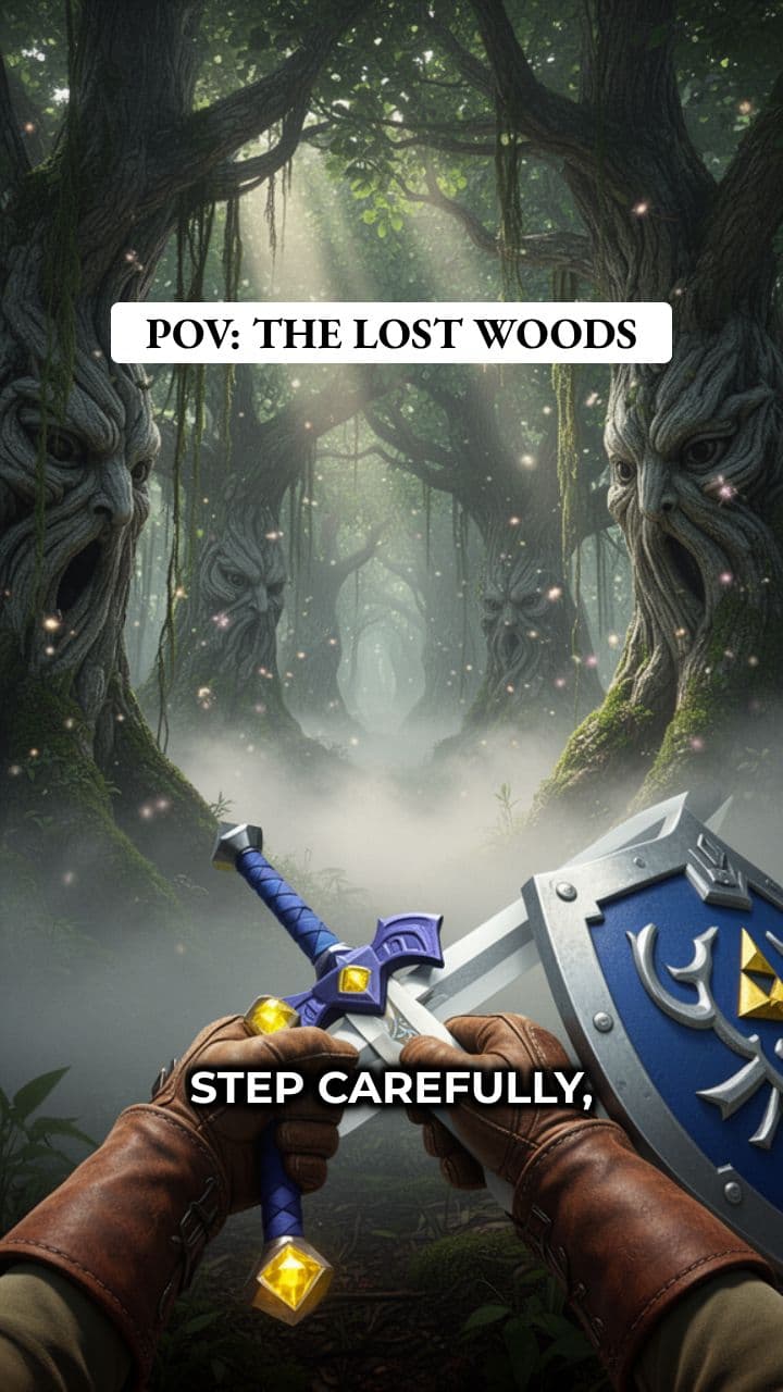 POV: Link in the Lost Woods