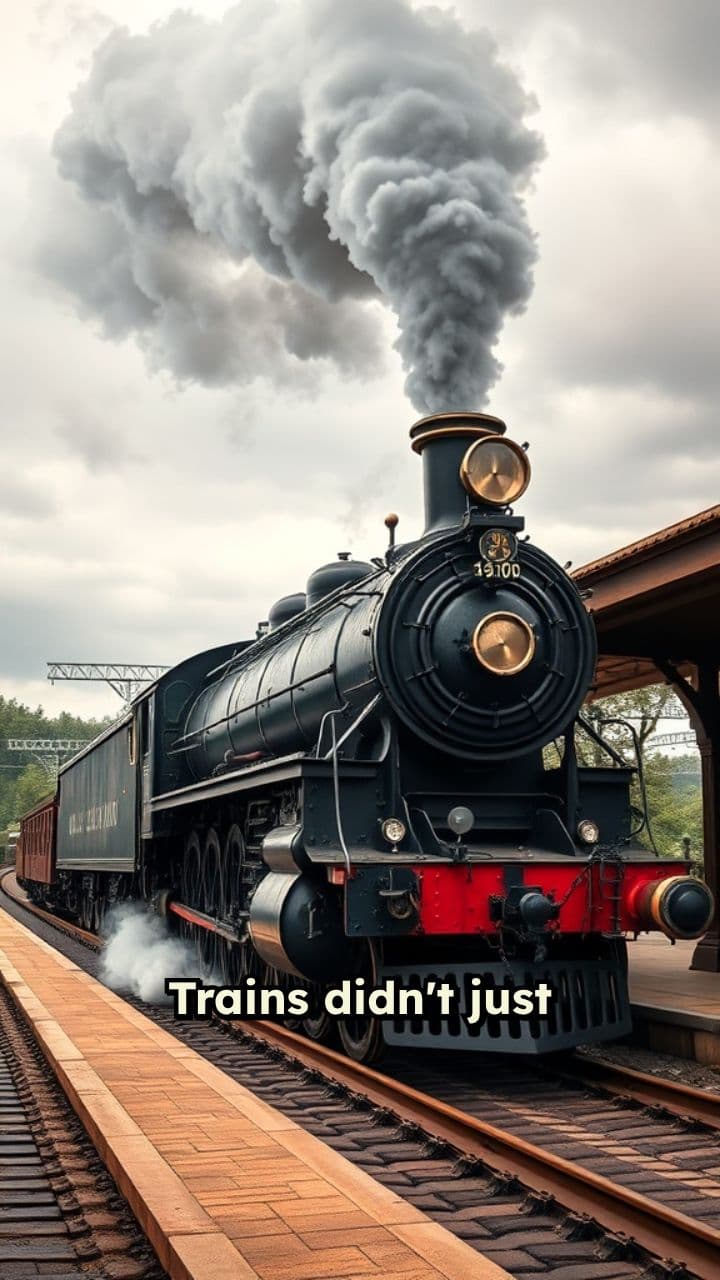 The Evolution of Trains and Time