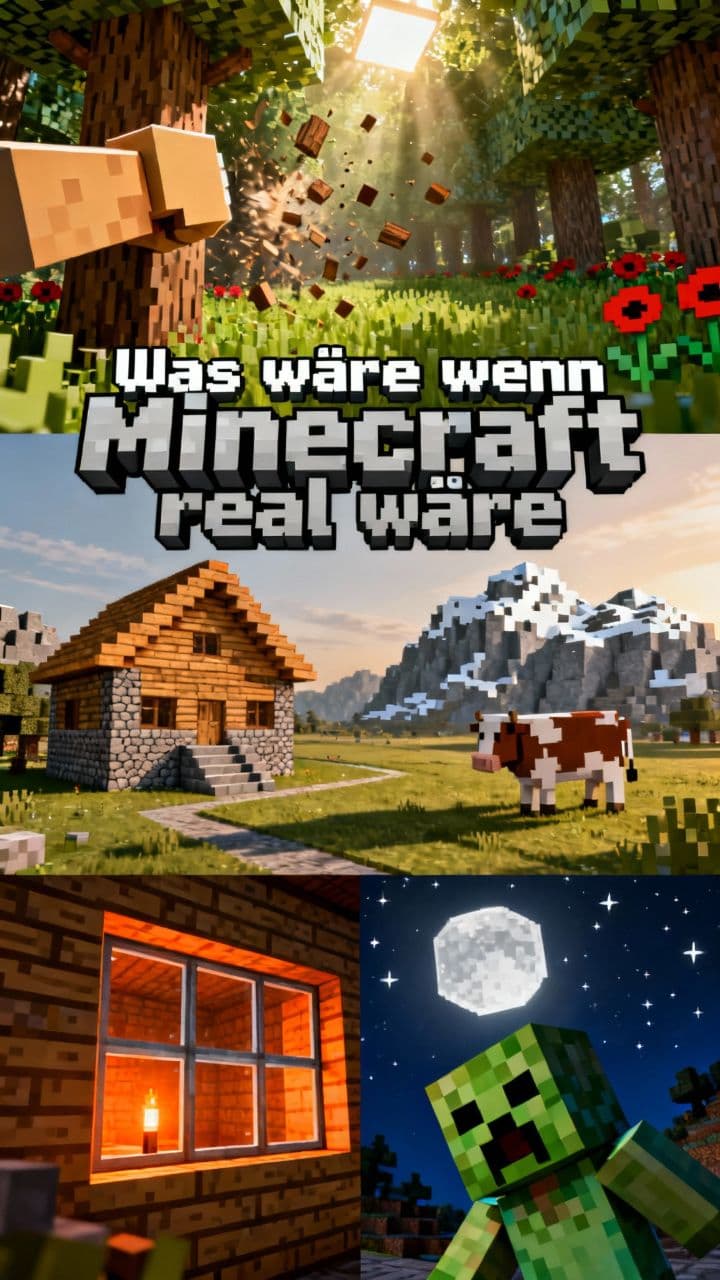 Was wäre wenn Minecraft real wäre