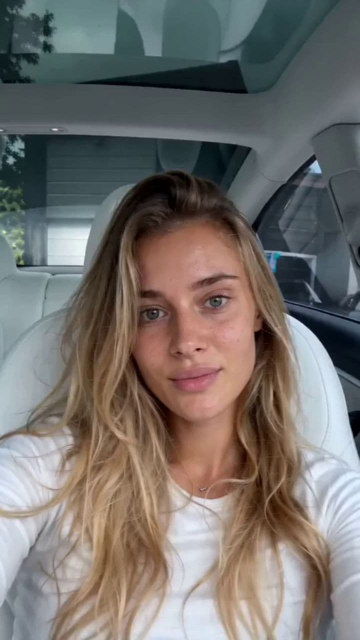 Sofia's Tesla Skincare Routine