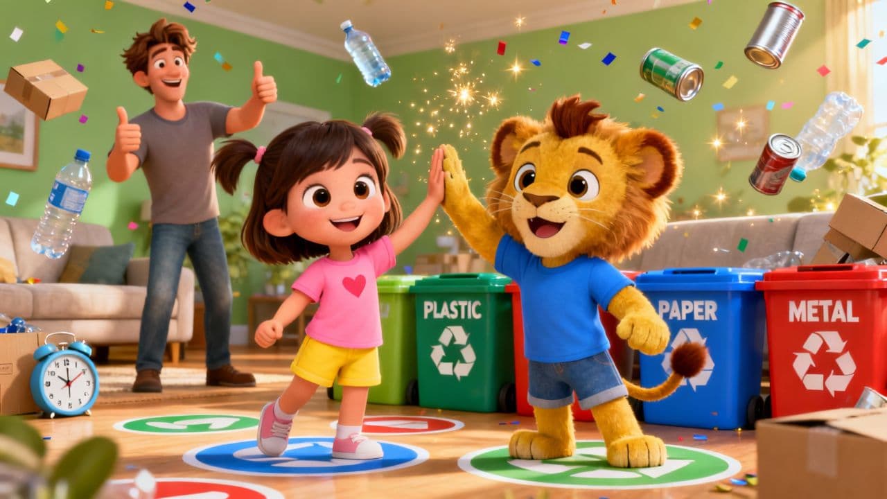 Alice and Leo's Eco-Challenge