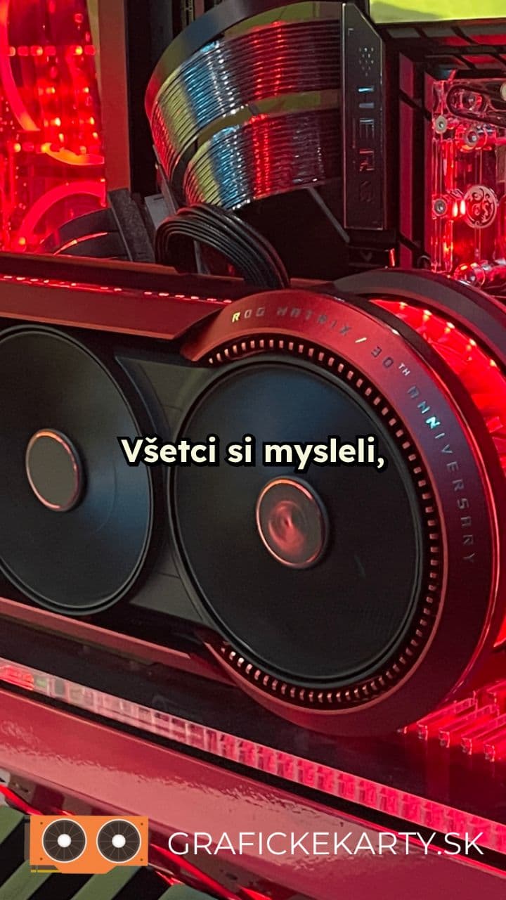 ASUS RTX 5090 Matrix nie je vadná