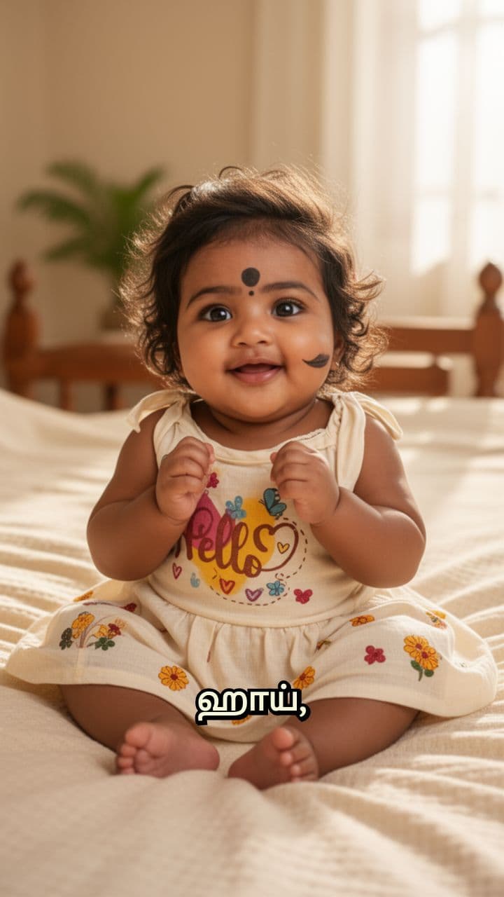 Curious Baby's Greeting