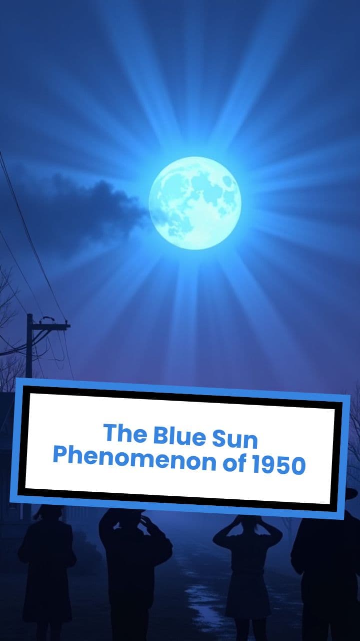 The Blue Sun Phenomenon of 1950