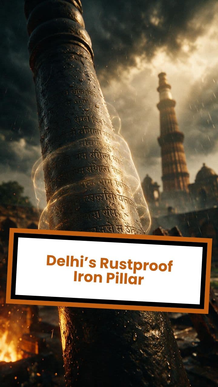 Delhi’s Rustproof Iron Pillar