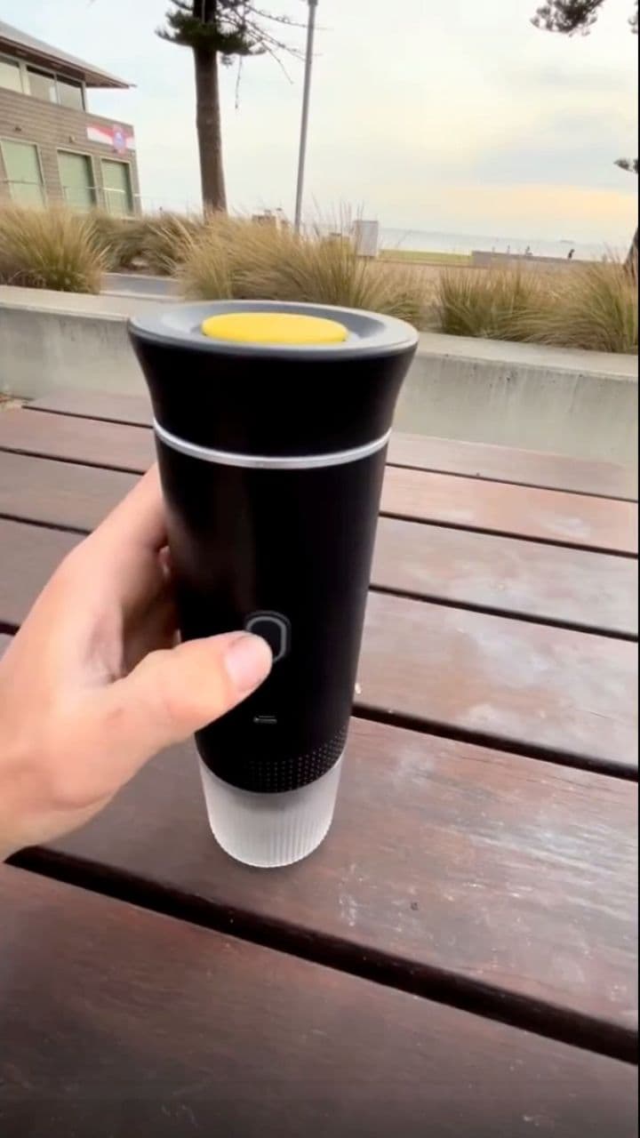 Portable Coffee Maker for On-the-Go Enjoyment