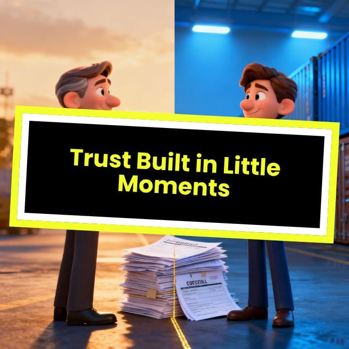 Trust Built in Little Moments