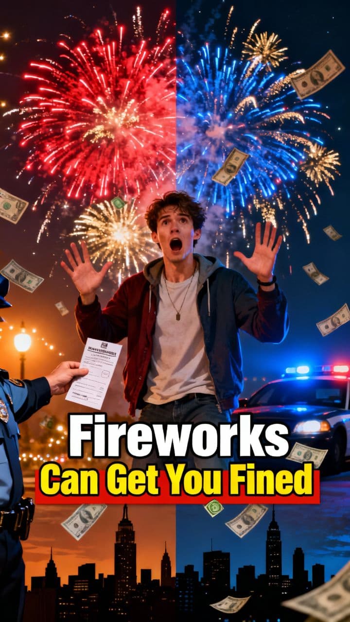 Fireworks Can Get You Fined