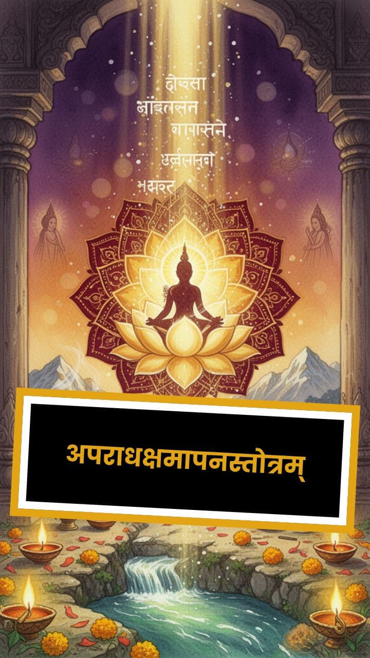 अपराधक्षमापनस्तोत्रम्