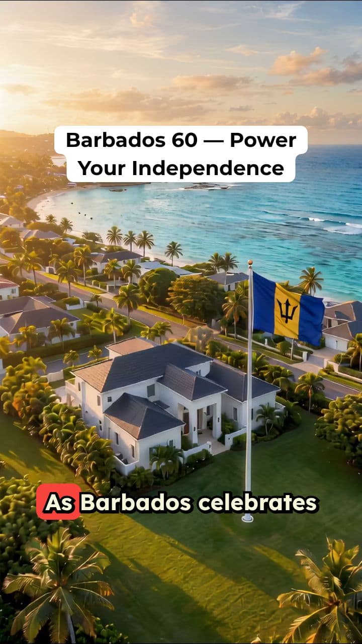 Barbados 60 — Power Your Independence with Tangeni Global