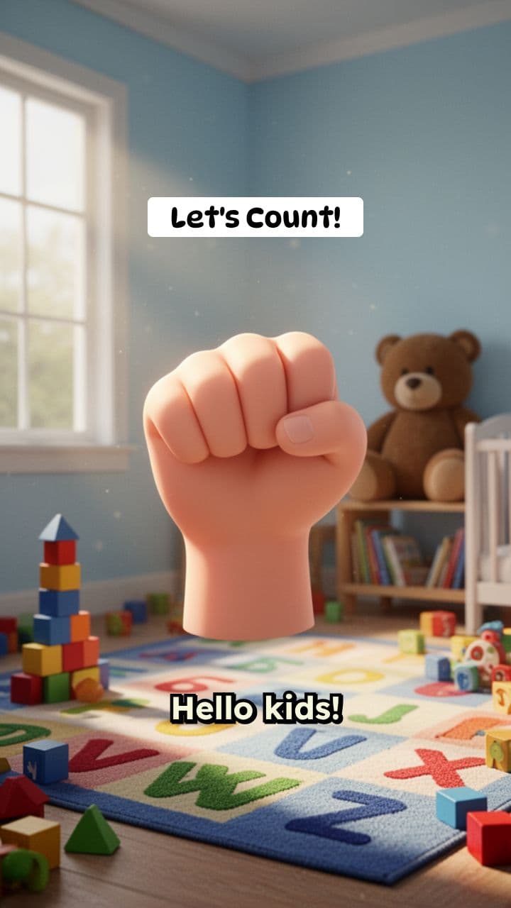 Finger Family Counting Song | Learn Numbers 1 to 5