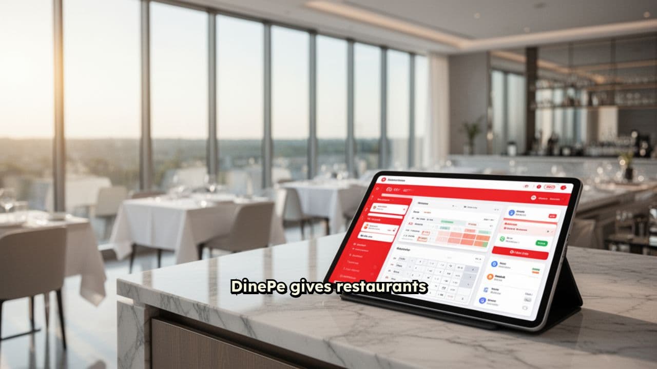 DinePe Restaurant Command Center Dashboard