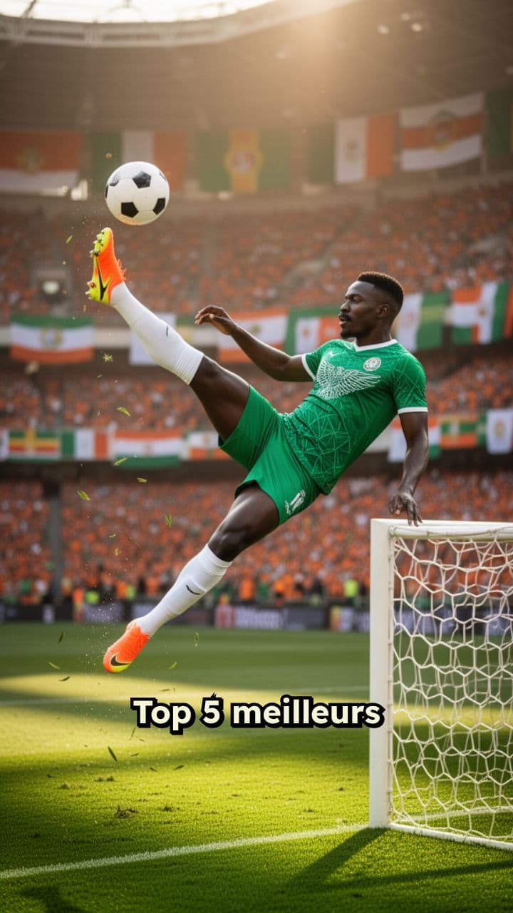 Top 5 des meilleurs buts de la CAN